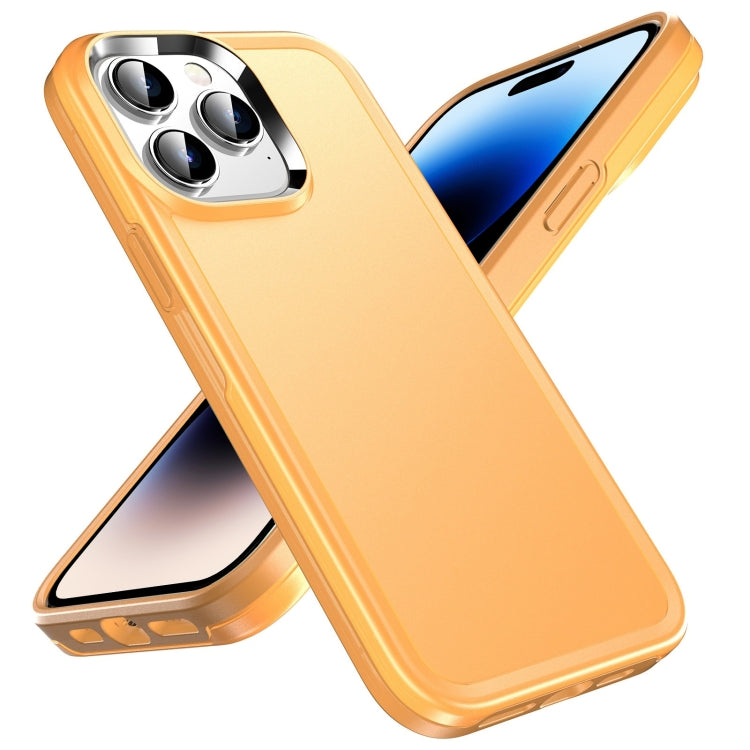 Custodia per telefono con doppia armatura in tinta unita, For iPhone 14 Plus, For iPhone 12 Pro, For iPhone 14 Pro Max, For iPhone 13 Pro Max, For iPhone 14 Pro