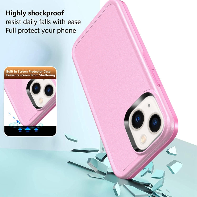 Custodia per telefono con doppia armatura in tinta unita, For iPhone 14 Plus, For iPhone 12 Pro, For iPhone 14 Pro Max, For iPhone 13 Pro Max, For iPhone 14 Pro
