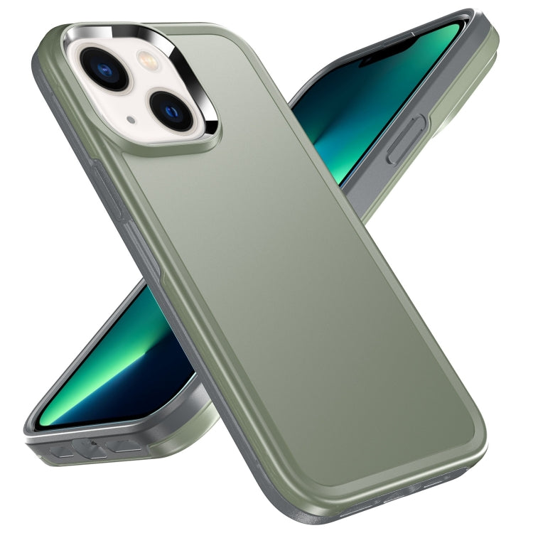 Custodia per telefono con doppia armatura in tinta unita, For iPhone 14 Plus, For iPhone 12 Pro, For iPhone 14 Pro Max, For iPhone 13 Pro Max, For iPhone 14 Pro
