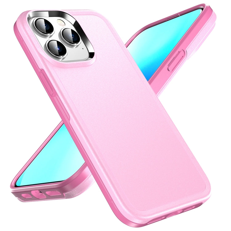 Custodia per telefono con doppia armatura in tinta unita, For iPhone 14 Plus, For iPhone 12 Pro, For iPhone 14 Pro Max, For iPhone 13 Pro Max, For iPhone 14 Pro