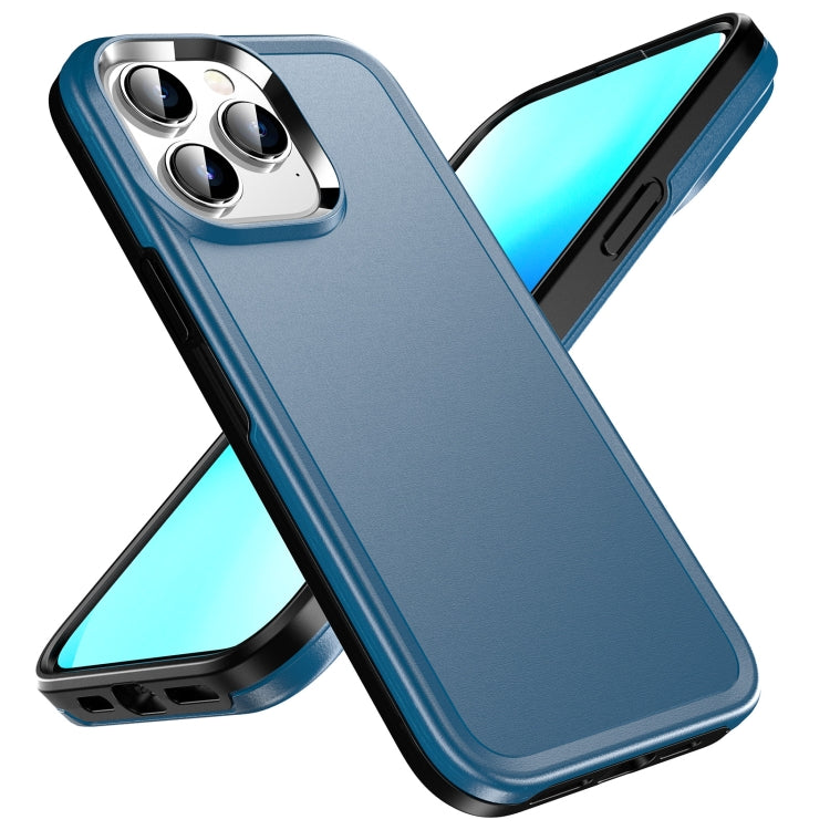 Custodia per telefono con doppia armatura in tinta unita, For iPhone 14 Plus, For iPhone 12 Pro, For iPhone 14 Pro Max, For iPhone 13 Pro Max, For iPhone 14 Pro