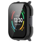 Custodia per orologio protettiva completamente chiusa per PC universale + pellicola rinforzata, For Realme TechLife Watch S100 / SZ100