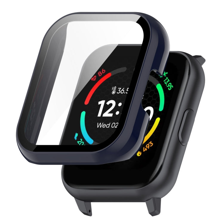 Custodia per orologio protettiva completamente chiusa per PC universale + pellicola rinforzata, For Realme TechLife Watch S100 / SZ100
