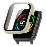 Custodia per orologio protettiva completamente chiusa per PC universale + pellicola rinforzata, For Realme TechLife Watch S100 / SZ100