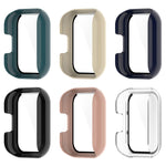 Custodia per orologio protettiva completamente chiusa per PC universale + pellicola rinforzata, For Realme TechLife Watch S100 / SZ100