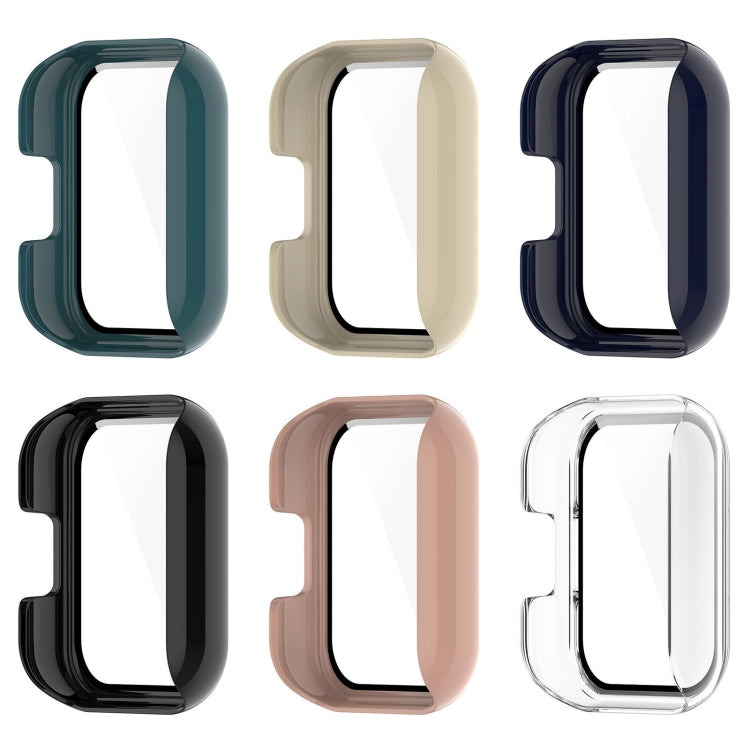 Custodia per orologio protettiva completamente chiusa per PC universale + pellicola rinforzata, For Realme TechLife Watch S100 / SZ100