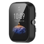 Custodia protettiva per orologio completamente chiusa con pellicola rinforzata in PC +, For Amazfit Bip3 / Bip3 Pro, For Amazfit GTS4 Mini