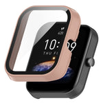Custodia protettiva per orologio completamente chiusa con pellicola rinforzata in PC +, For Amazfit Bip3 / Bip3 Pro, For Amazfit GTS4 Mini