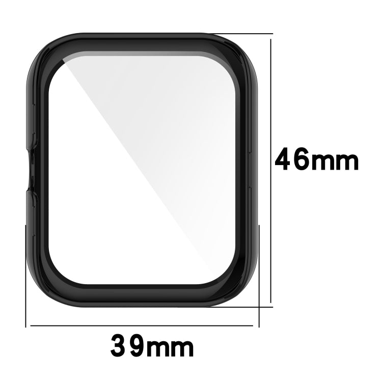 Custodia protettiva per orologio completamente chiusa con pellicola rinforzata in PC +, For Amazfit Bip3 / Bip3 Pro, For Amazfit GTS4 Mini
