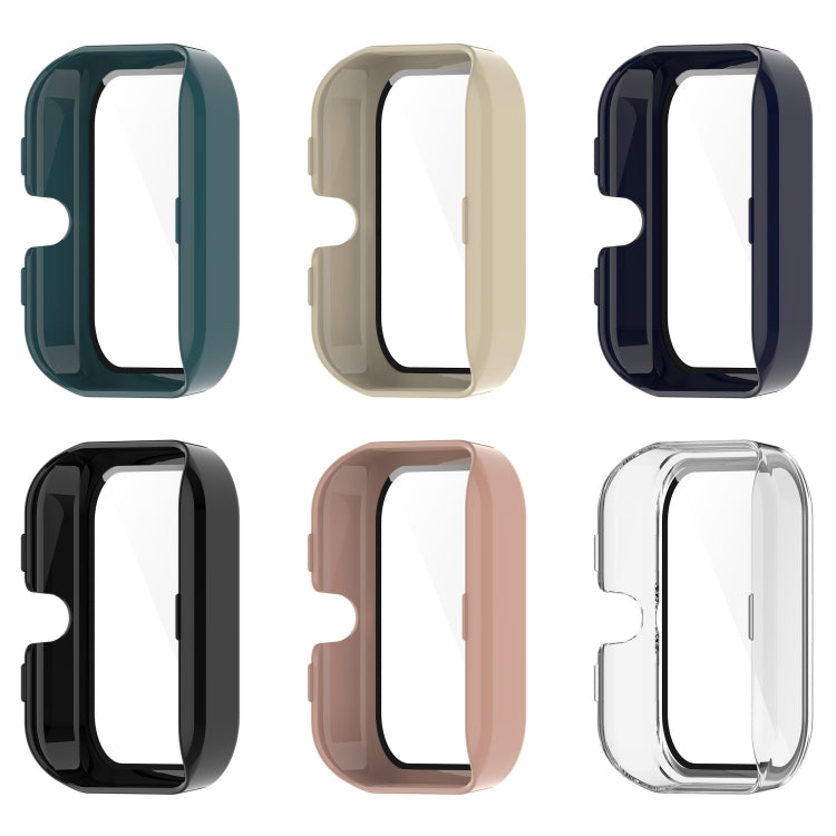 Custodia protettiva per orologio completamente chiusa con pellicola rinforzata in PC +, For Amazfit Bip3 / Bip3 Pro, For Amazfit GTS4 Mini