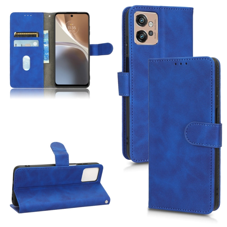 Custodia per telefono in pelle con vibrazione magnetica Skin Feel, For Motorola Moto G32, For T-Mobile Revvl 6 5G, For T-Mobile Revvl 6 Pro 5G, For vivo Y02s