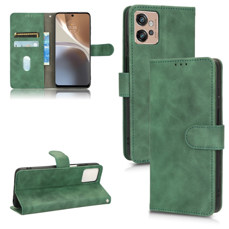 Custodia per telefono in pelle con vibrazione magnetica Skin Feel, For Motorola Moto G32, For T-Mobile Revvl 6 5G, For T-Mobile Revvl 6 Pro 5G, For vivo Y02s