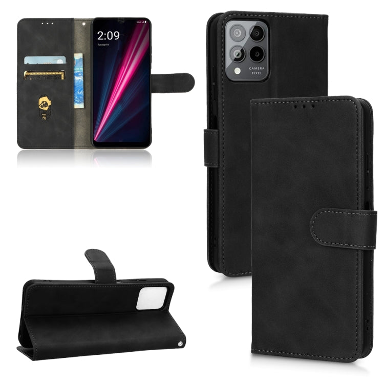 Custodia per telefono in pelle con vibrazione magnetica Skin Feel, For Motorola Moto G32, For T-Mobile Revvl 6 5G, For T-Mobile Revvl 6 Pro 5G, For vivo Y02s