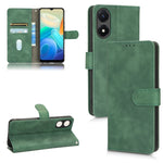 Custodia per telefono in pelle con vibrazione magnetica Skin Feel, For Motorola Moto G32, For T-Mobile Revvl 6 5G, For T-Mobile Revvl 6 Pro 5G, For vivo Y02s