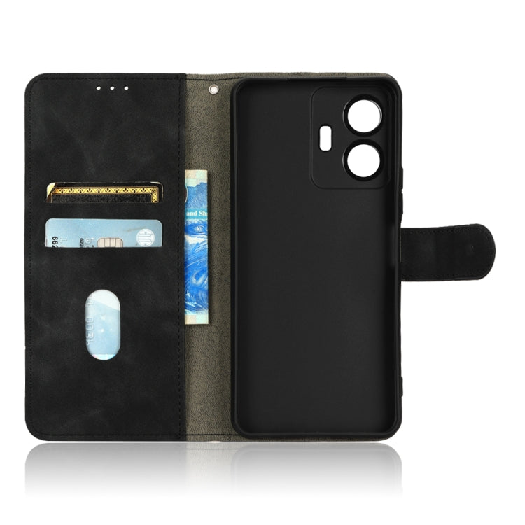 Custodia per telefono in pelle con vibrazione magnetica Skin Feel, For vivo Y77 Global, For OnePlus 10T 5G