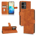 Custodia per telefono in pelle con vibrazione magnetica Skin Feel, For vivo Y77 Global, For OnePlus 10T 5G