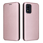 Custodia per telefono in pelle con vibrazione in fibra di carbonio, For Alcatel 1B 2022, For Asus Zenfone 9, For Motorola Moto G32, For Samsung Galaxy Z Fold4