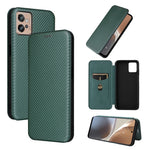 Custodia per telefono in pelle con vibrazione in fibra di carbonio, For Alcatel 1B 2022, For Asus Zenfone 9, For Motorola Moto G32, For Samsung Galaxy Z Fold4