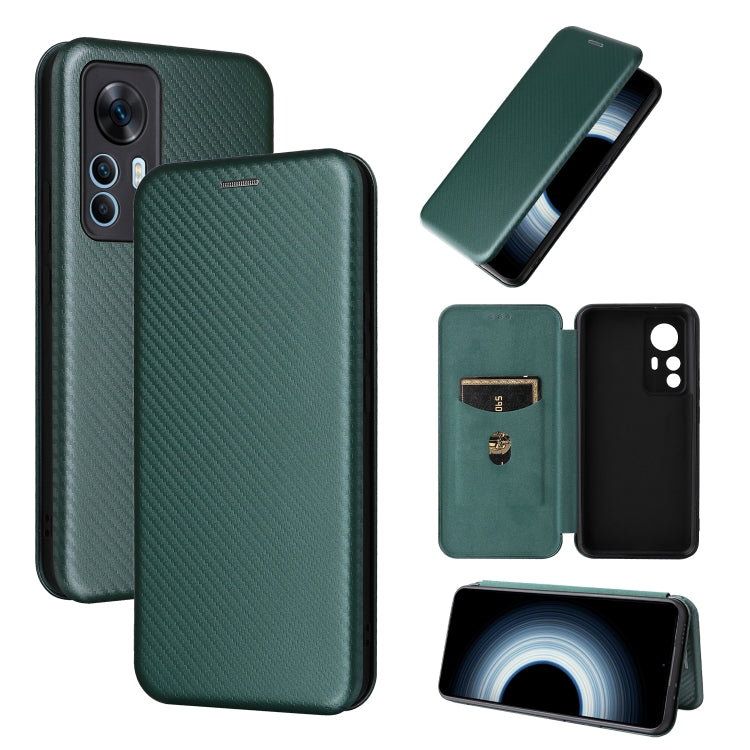 Custodia per telefono in pelle con vibrazione in fibra di carbonio, For Xiaomi Redmi K50 Ultra, For OnePlus 10T 5G