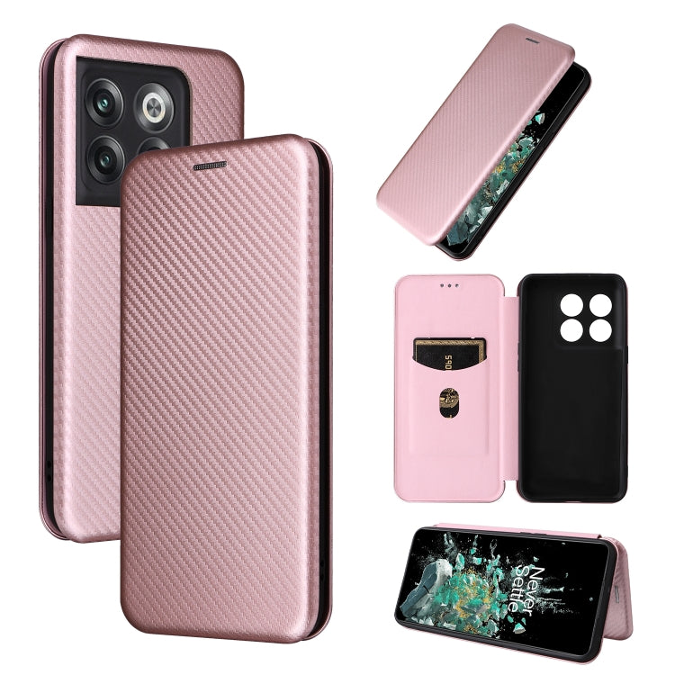 Custodia per telefono in pelle con vibrazione in fibra di carbonio, For Xiaomi Redmi K50 Ultra, For OnePlus 10T 5G