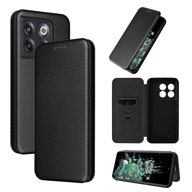 Custodia per telefono in pelle con vibrazione in fibra di carbonio, For Xiaomi Redmi K50 Ultra, For OnePlus 10T 5G