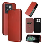Custodia per telefono in pelle con vibrazione in fibra di carbonio, For Xiaomi Redmi K50 Ultra, For OnePlus 10T 5G