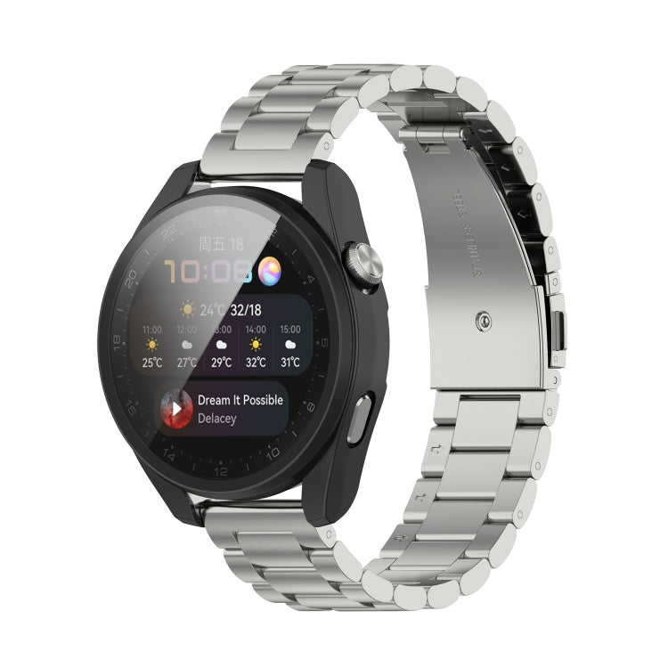 Custodia protettiva integrata per PC + vetro temperato, For Huawei Watch3 Pro New