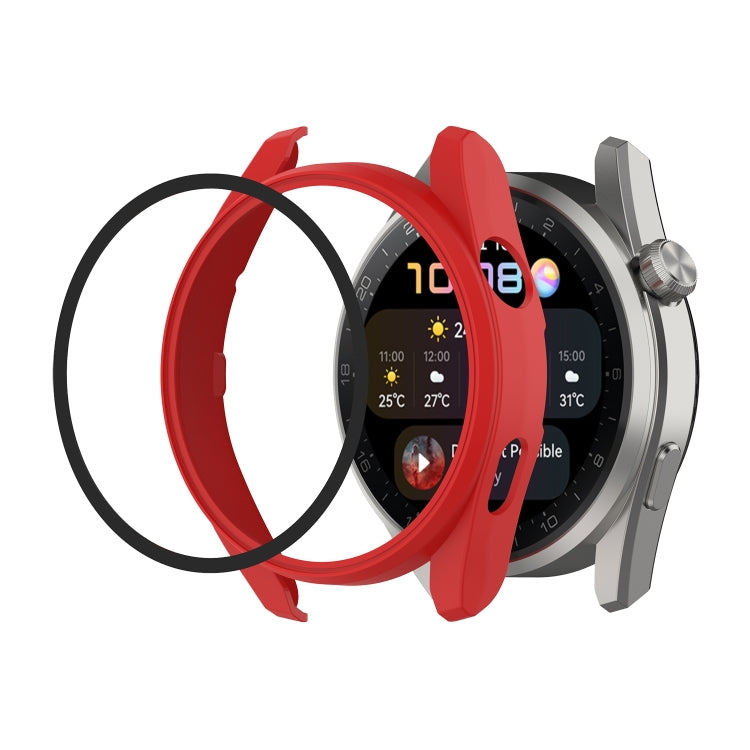 Custodia protettiva integrata per PC + vetro temperato, For Huawei Watch3 Pro New