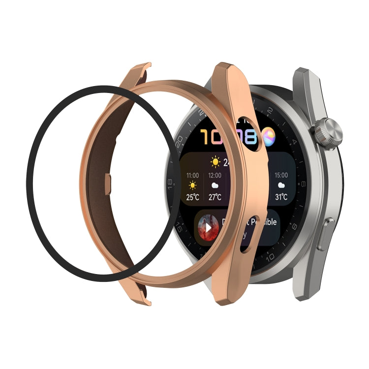 Custodia protettiva integrata per PC + vetro temperato, For Huawei Watch3 Pro New