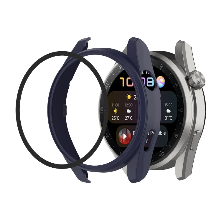 Custodia protettiva integrata per PC + vetro temperato, For Huawei Watch3 Pro New