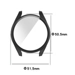 Custodia protettiva integrata per PC + vetro temperato, For Huawei Watch3 Pro New