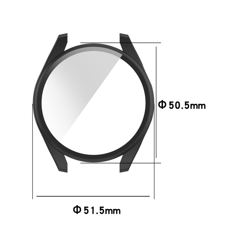 Custodia protettiva integrata per PC + vetro temperato, For Huawei Watch3 Pro New