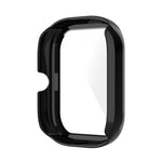 Custodia protettiva integrata per PC + vetro temperato, For Amazfit Bip U / Bip U Pro / Pop / Pop Pro
