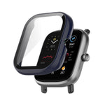 Custodia protettiva integrata per PC + vetro temperato, For Amazfit Bip U / Bip U Pro / Pop / Pop Pro