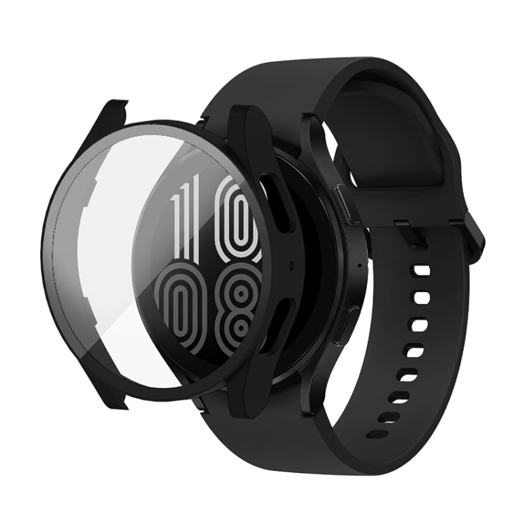 Custodia protettiva integrata per PC + vetro temperato, For Samsung Galaxy Watch5 40mm, For Samsung Galaxy Watch5 44mm