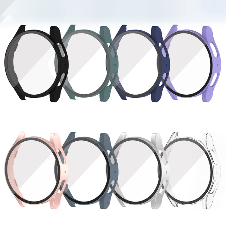 Custodia protettiva integrata per PC + vetro temperato, For Samsung Galaxy Watch5 40mm, For Samsung Galaxy Watch5 44mm