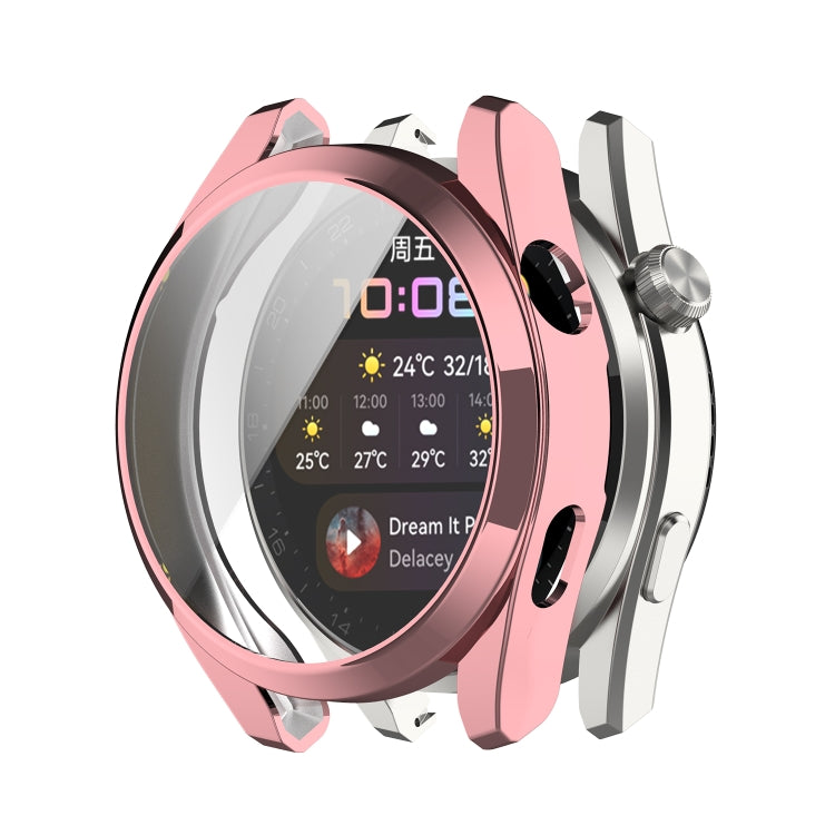 Custodia per orologio protettiva galvanica in TPU a copertura totale, For Huawei Watch3 Pro New