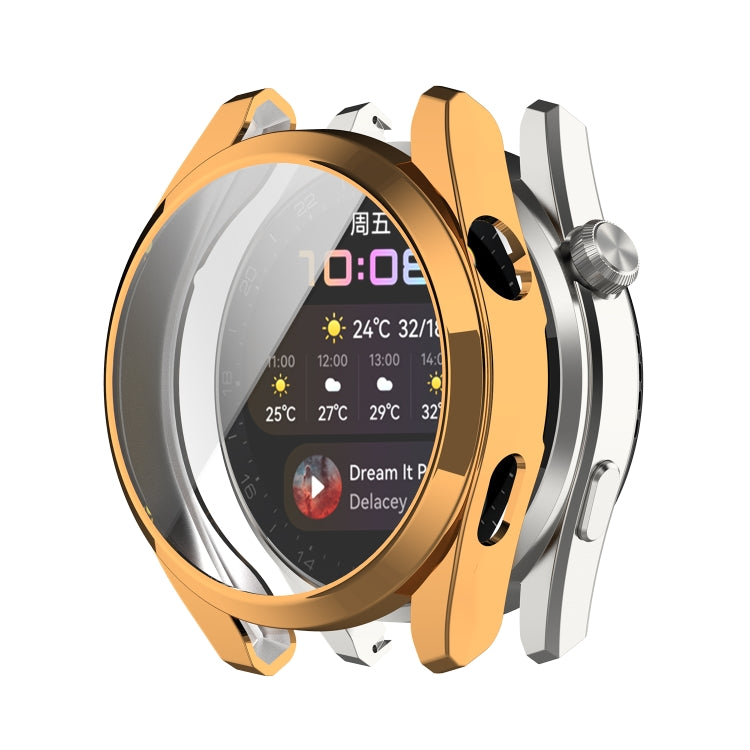 Custodia per orologio protettiva galvanica in TPU a copertura totale, For Huawei Watch3 Pro New