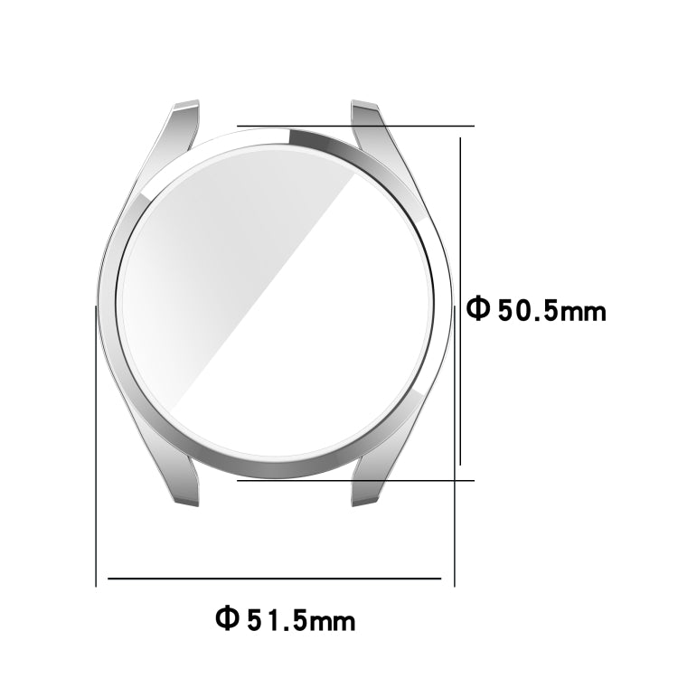 Custodia per orologio protettiva galvanica in TPU a copertura totale, For Huawei Watch3 Pro New