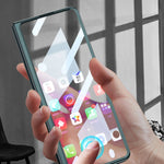 Custodia per telefono a copertura totale con galvanica integrata GKK + vetro, For Samsung Galaxy Z Fold4