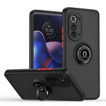 Custodia per telefono Q Shadow 1 serie TPU + PC con supporto ad anello, For Motorola Edge 2022