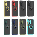Custodia per telefono Q Shadow 1 serie TPU + PC con supporto ad anello, For Motorola Edge 2022