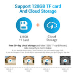 ESCAM QF300 Telecamera IP WiFi 3MP con AI e Visione Notturna