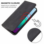 Custodia per telefono in pelle con chiusura magnetica, For Samsung Galaxy A02 / M02, For Samsung Galaxy A03s 166mm, For Samsung Galaxy A10e, For Samsung Galaxy A11, For Samsung Galaxy A12 5G, For Samsung Galaxy A13 4G, For Samsung Galaxy A22 5G JP Vers...