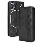 Custodia per telefono in pelle con trama retrò con fibbia magnetica, For Nothing Phone 1, For OPPO A57 5G / 4G, For OPPO A97 5G, For Realme GT2 Explorer Master, For TCL 30 XL, For vivo Y02s