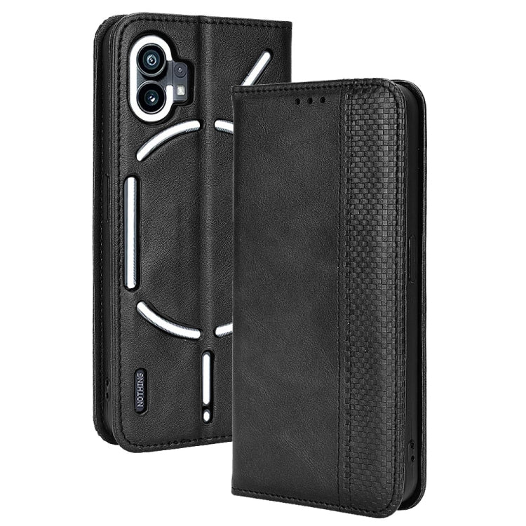 Custodia per telefono in pelle con trama retrò con fibbia magnetica, For Nothing Phone 1, For OPPO A57 5G / 4G, For OPPO A97 5G, For Realme GT2 Explorer Master, For TCL 30 XL, For vivo Y02s