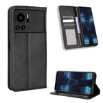 Custodia per telefono in pelle con trama retrò con fibbia magnetica, For vivo Y77 5G, For Infinix Note 12 G96, For Infinix Note 12 VIP, For Infinix Note 12i, For Tecno Camon 19 Pro, For Tecno Camon 19