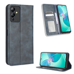 Custodia per telefono in pelle con trama retrò con fibbia magnetica, For vivo Y77 5G, For Infinix Note 12 G96, For Infinix Note 12 VIP, For Infinix Note 12i, For Tecno Camon 19 Pro, For Tecno Camon 19