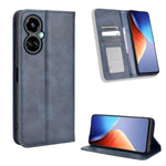 Custodia per telefono in pelle con trama retrò con fibbia magnetica, For vivo Y77 5G, For Infinix Note 12 G96, For Infinix Note 12 VIP, For Infinix Note 12i, For Tecno Camon 19 Pro, For Tecno Camon 19