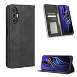 Custodia per telefono in pelle con trama retrò con fibbia magnetica, For Tecno Pova3, For Tecno Spark 9 Pro, For ASUS ROG Phone 6 / 6 Pro, For ASUS Zenfone 9, For Huawei nova Y90, For Cubot X50